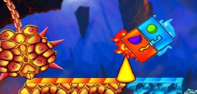 Geometria Dash - Fuoco ed acqua