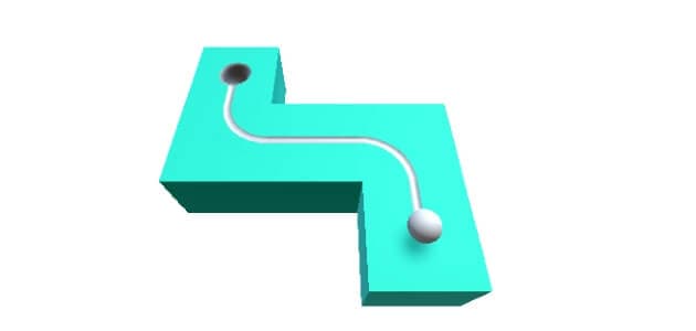 Palle di marmo in 3D