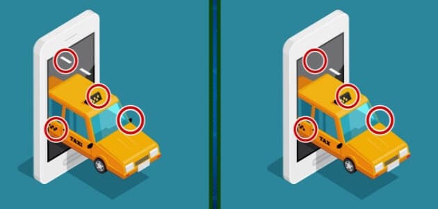 Trova la differenza- Taxi