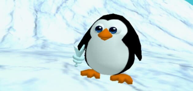 Corsa del pinguino in  3D