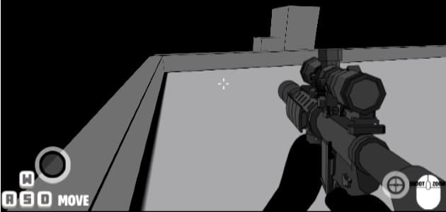 Tiro da cecchino in 3D