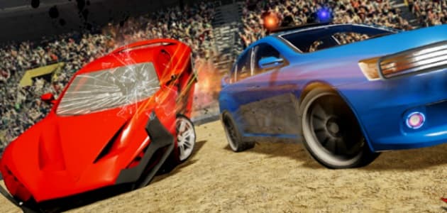 Battaglia della macchina estrema demolizione della macchina derby 2020