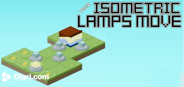 Lampade isometriche si muovono