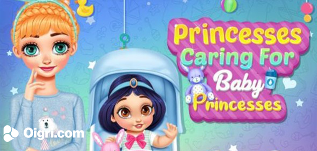 Le principesse si prendono cura dei bambini