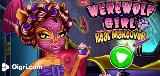 Ragazza lupo mannaro un vero trucco