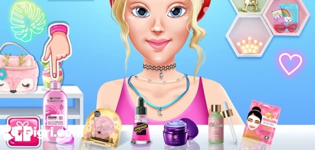 La sfida del trucco di biondo