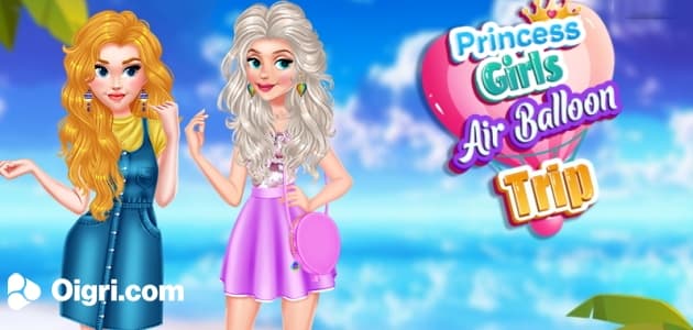 Viaggio in pallone aerostatico della principessa
