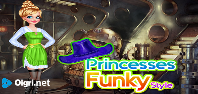 Stile funky delle principesse