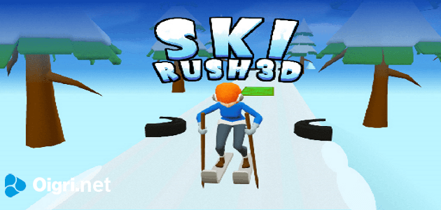 Corsa di sci 3D