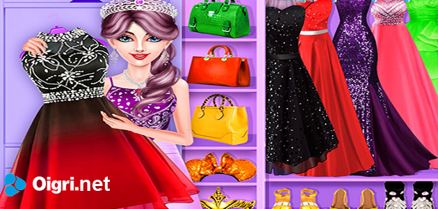 Gioco di vestire la stilista di moda